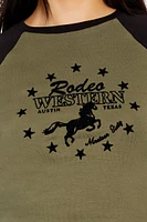 Rodeo Western Raglan Tee