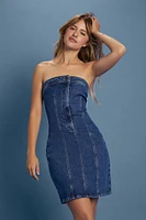 Lee Denim Mini Tube Dress