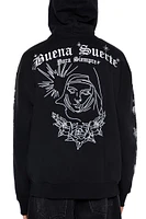 Embroidered Buena Suerte Hoodie