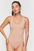 Scoop-Neck Sleeveless Bodysuit