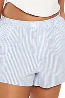 Plus Striped Boxer Shorts