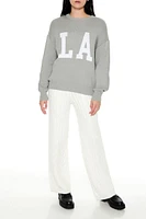 LA Graphic Drop-Sleeve Sweater