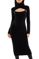 Sweater Midi Dress & Bolero Set