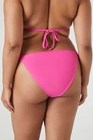 Plus String Bikini Bottoms