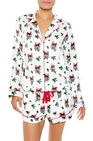 Mistletoe Shirt & Pants Pajama Set