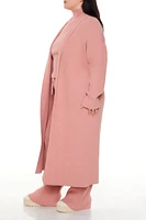 Plus Duster Cardigan Sweater