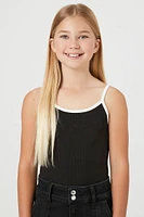 Girls Ringer Cami Bodysuit (Kids)