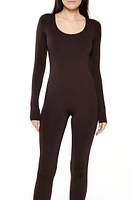 Contour Sculpt Long-Sleeve Jumpsuit