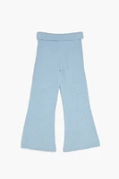 Girls Plush Flare Pants (Kids)