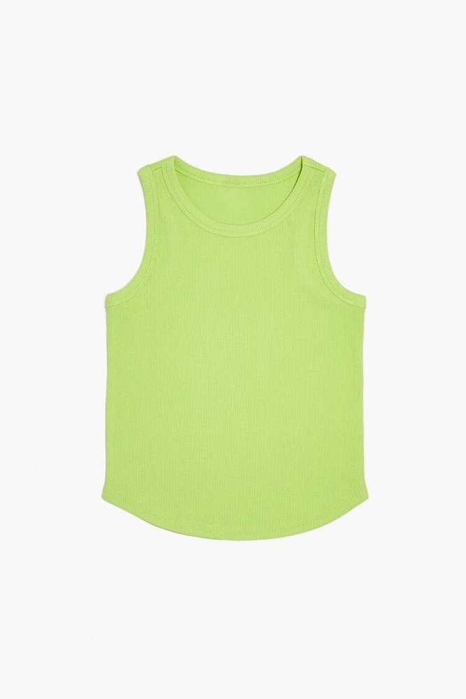 Girls Ribbed Tank Top (Kids)