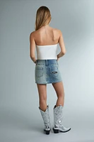 Ford Denim Mini Skirt