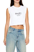 Champs-Elysees Cropped Muscle Tee