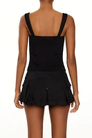 Lace Sweetheart Tank Top