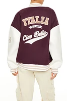 Varsity Letterman Bomber Jacket