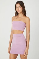 Bandage Tube Top & Mini Skirt Set