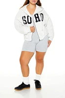 Plus Soho Zip-Up Hoodie