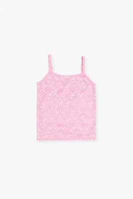 Girls Floral Lace Cami (Kids)