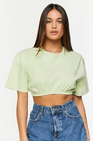 Cropped Crew Tee