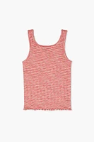 Girls Marled Knit Tank Top (Kids)