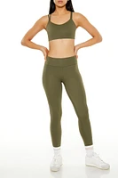 Strappy Longline Sports Bra