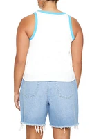 Plus Cutout Tank Top