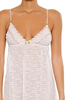 Floral Babydoll Lingerie Slip Dress