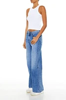 Mid-Rise Flare Jeans