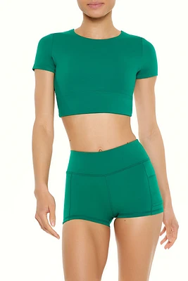 Active Caged Crop Top