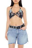 Desert Triangle Halter Top