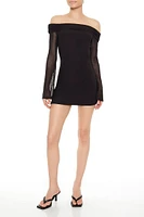 Off-the-Shoulder Mini Dress