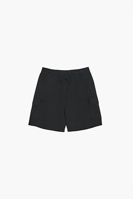 Kids Fleece Cargo Shorts (Girls + Boys