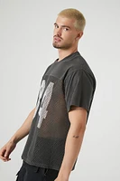 Oversized Mesh 84 Graphic Tee