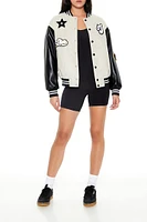 Miss Trouble Letterman Jacket