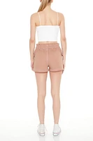 High-Rise Cargo Trouser Shorts