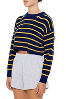 Cropped Striped Sweater