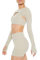 Active Seamless Bolero Crop Top