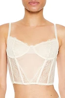 Lace Sweetheart Corset Bra