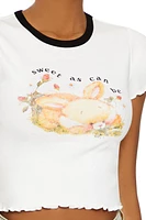 Bunny Graphic Baby Tee