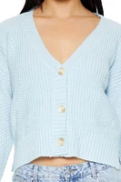 Textured Cardigan Sweater