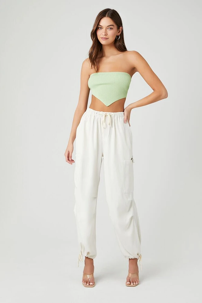 Cargo Wide-Leg Pants