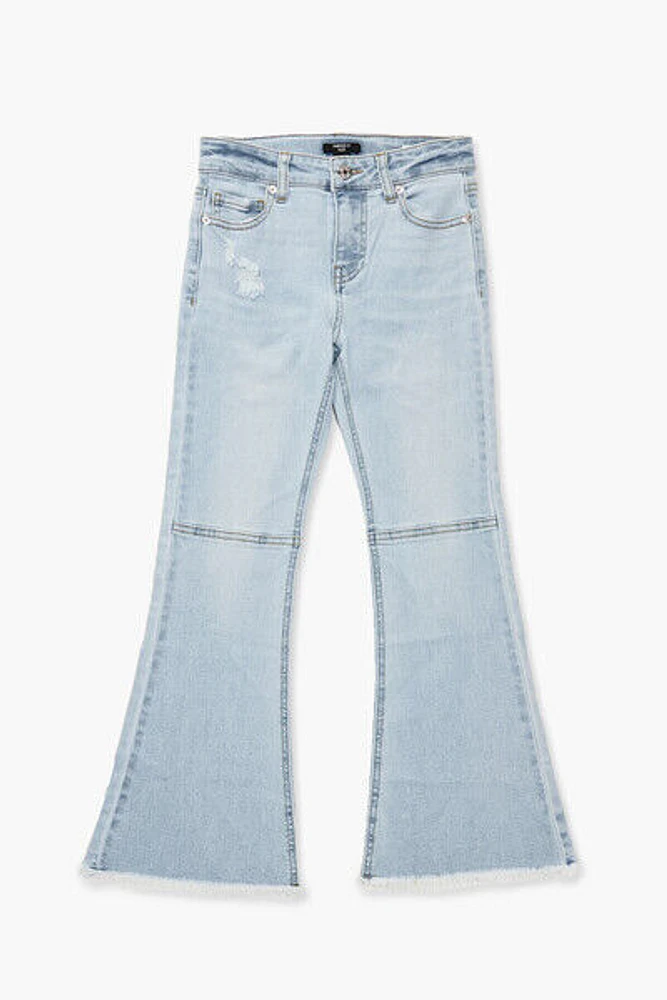Girls High-Rise Flare Jeans (Kids