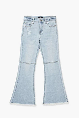 Girls High-Rise Flare Jeans (Kids