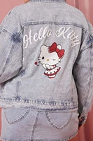 Plus Hello Kitty Denim Jacket