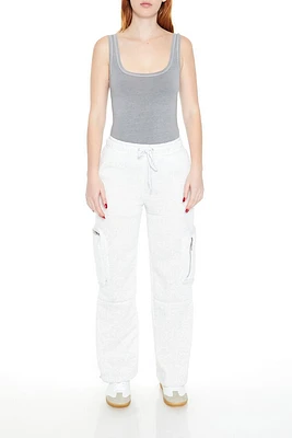 Fleece Toggle Cargo Sweatpants