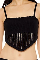 Cropped Crochet Cami