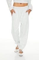 Piped-Trim Mid-Rise Sweatpants