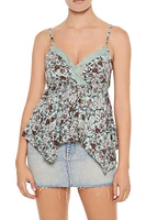 Patchwork Handkerchief Cami