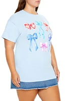 Plus Bow Graphic Tee