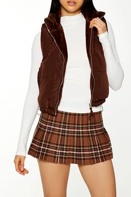 Reversible Funnel-Neck Vest