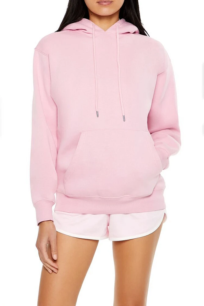 Fleece Drawstring Hoodie